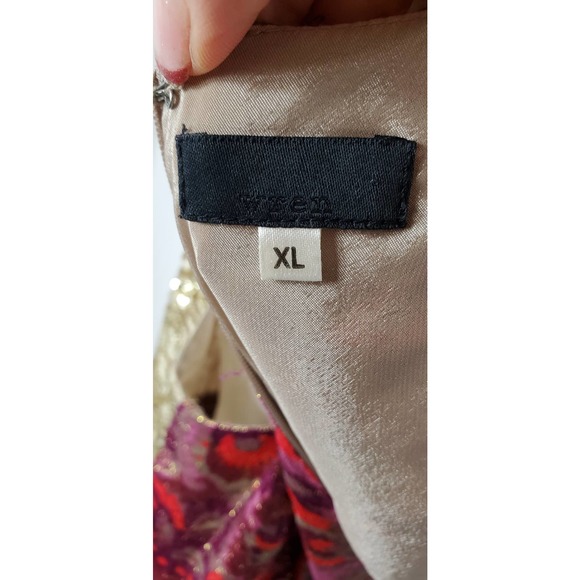 Wren By Anthropologie Fit Flare Dress XL - Picture 6 of 7